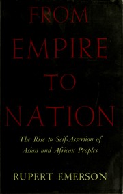 From empire to nation by Rupert Emerson