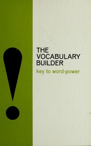 Cover of: How to double your vocabulary. by Samuel Stephenson Smith