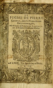 Cover of: Le pegme de Pierre Covstav