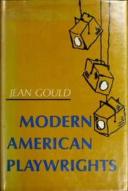 Cover of: Modern American playwrights.