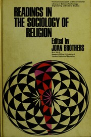 Cover of: Readings in the sociology of religion. by Joan Brothers