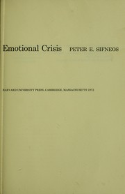 Cover of: Short-term psychotherapy and emotional crisis