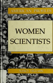 Cover of: Women scientists by Nancy Veglahn