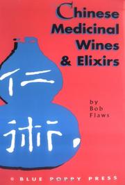 Cover of: Chinese medicinal wines & elixirs