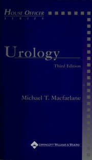 Cover of: Urology (House Officer) by Michael T., M.D. MacFarlane