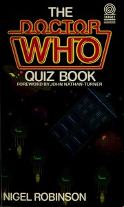 Cover of: The Doctor Who Quiz Book by Nigel Robinson