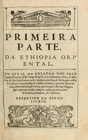 Cover of: Ethiopia oriental by João dos Santos