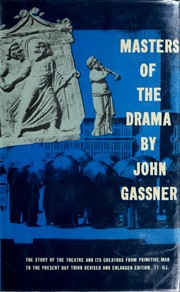 Cover of: Masters of the drama.