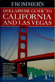 Cover of: Frommers's dollarwise guide to California and Las Vegas.