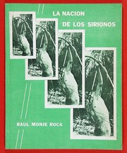 La nación de los sirionós by Raúl Monje Roca