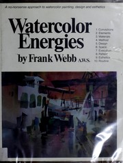 Cover of: Watercolor energies by Frank Webb