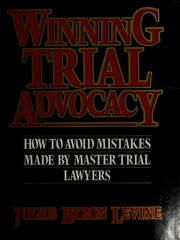 Cover of: Winning trial advocacy