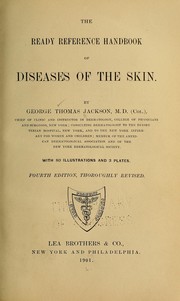 Cover of: The ready reference handbook of diseases of the skin