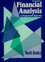 Cover of: Financial analysis: a programmed approach