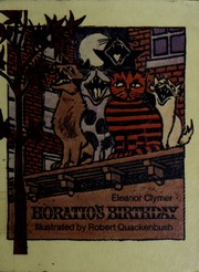 Cover of: Horatio's birthday by Eleanor Lowenton Clymer