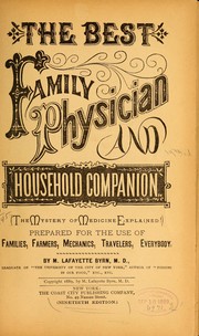 Cover of: The best family physician and household companion