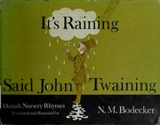 It's raining, said John Twaining by N. M. Bodecker