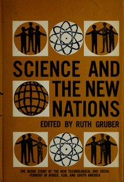 Cover of: Science and the new nations, proceedings. by International Conference on Science in the Advancement of New States (1960 Reḥovot, Israel)
