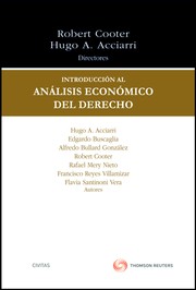 Cover of: Introduccion al Analisis Economico del Derecho