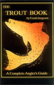 The trout book by Frank Sargeant