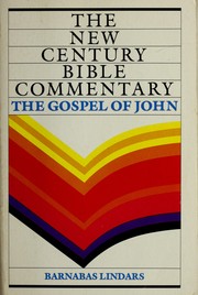 Cover of: The Gospel of John by Barnabas Lindars