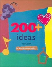 Cover of: 200+ Ideas for Teaching Preschoolers