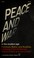 Cover of: Peace and war in the modern age