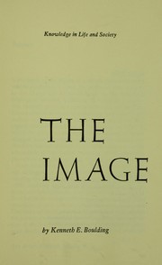 Cover of: The Image by Kenneth Ewart Boulding