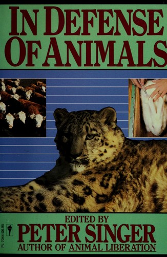 In defense of animals (1986 edition) | Open Library
