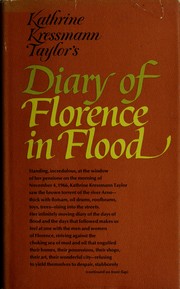 Cover of: Diary of Florence in flood.