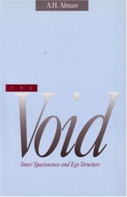 Cover of: The void by A. H. Almaas