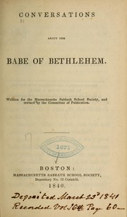 Cover of: Conversations about the Babe of Bethlehem