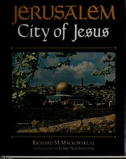 Cover of: Jerusalem, city of Jesus | Richard M. Mackowski