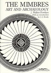 Cover of: The Mimbres | Jesse Walter Fewkes