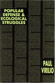 Cover of: Popular defense & ecological struggles