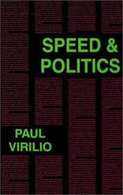 Cover of: Speed & Politics