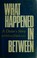 Cover of: What happened in between