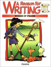 Cover of: Words of Praise-Cursive: | 