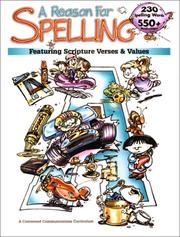 Cover of: A Reason for Spelling: Student Workbook Level A