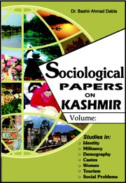 Sociological papers on Kashmir by Bashir A. Dabla