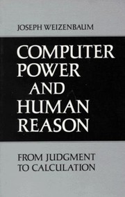 Cover of: Computer power and human reason by Joseph Weizenbaum