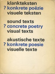 Cover of: sound texts?Concrete Poetry?Visual tExts?: ( Catalogue of an exhibition heLd at the Stedelijk Museum,Amsterdam,1971 ).