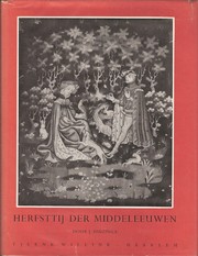 Cover of: Herfsttij der Middeleeuwen by Johan Huizinga