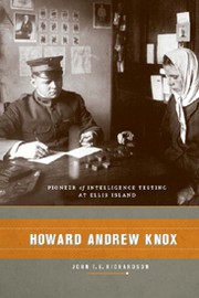 Howard Andrew Knox by John T. E. Richardson