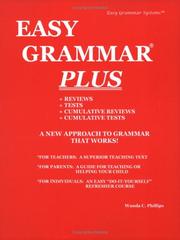 Easy Grammar Plus by Wanda C. Phillips