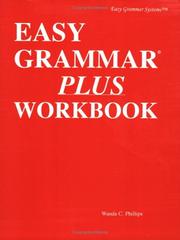 Cover of: Easy Grammar Plus Workbook