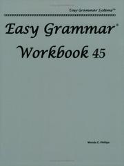 Cover of: Easy Grammar 4 And 5: Grades 4 And 5