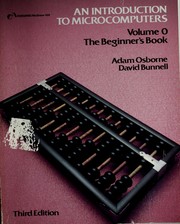 Cover of: An introduction to microcomputers by Adam Osborne