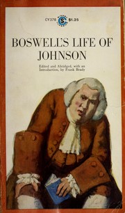 Cover of: The life of Samuel Johnson. by James Boswell