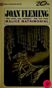 Cover of: Malice matrimonial